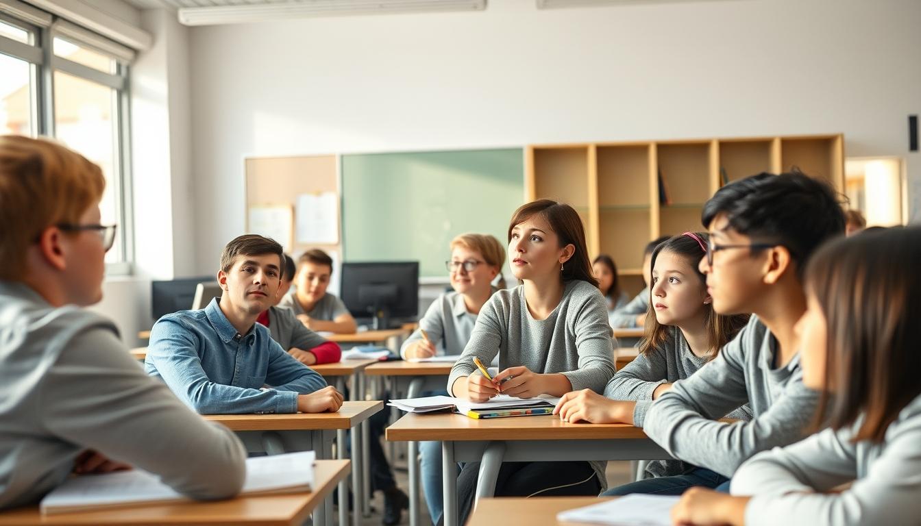 University campus and academic setting in Boston